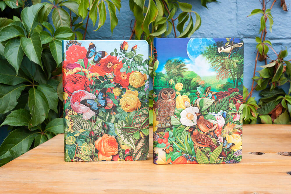 Paperblanks Moon Garden 1000-Piece Jigsaw Puzzle – design detail