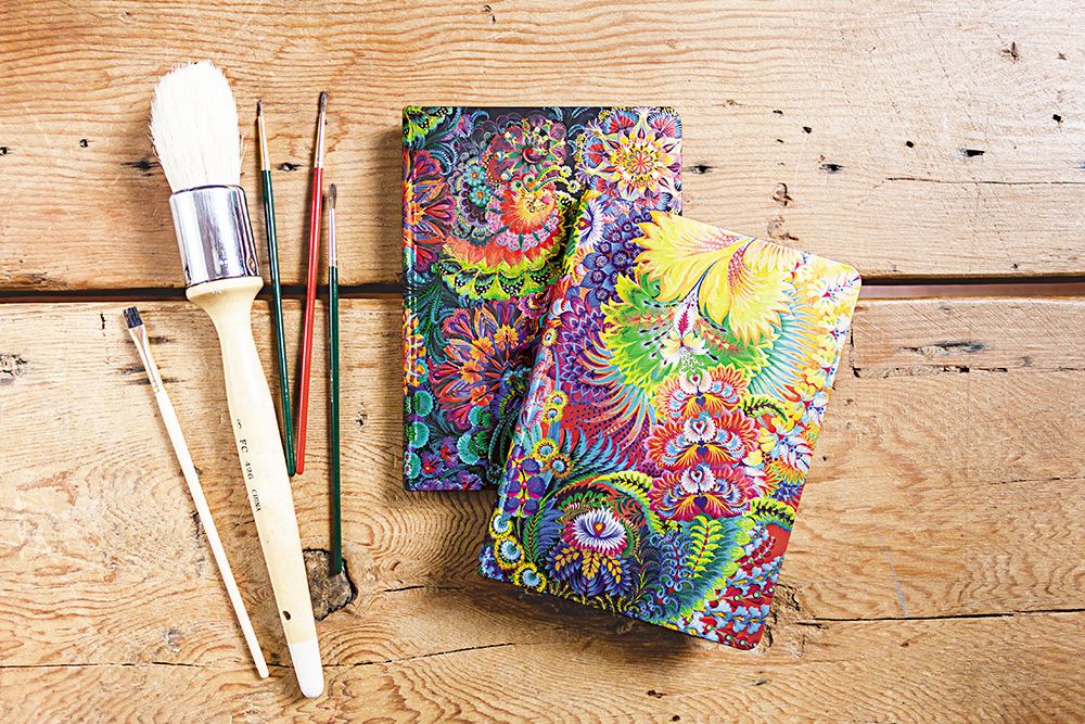 Paperblanks Moonlight Mini Hardback Journal – Plain, 176 Pages – design detail