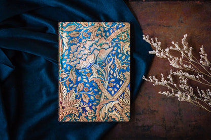 Paperblanks Morris Windrush A4 Cahier Notebook – Plain – design detail