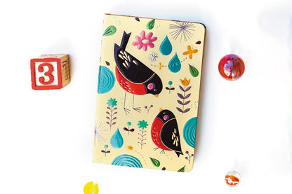Paperblanks Mother Robin Midi Hardback Journal – Lined, 176 Pages – design detail