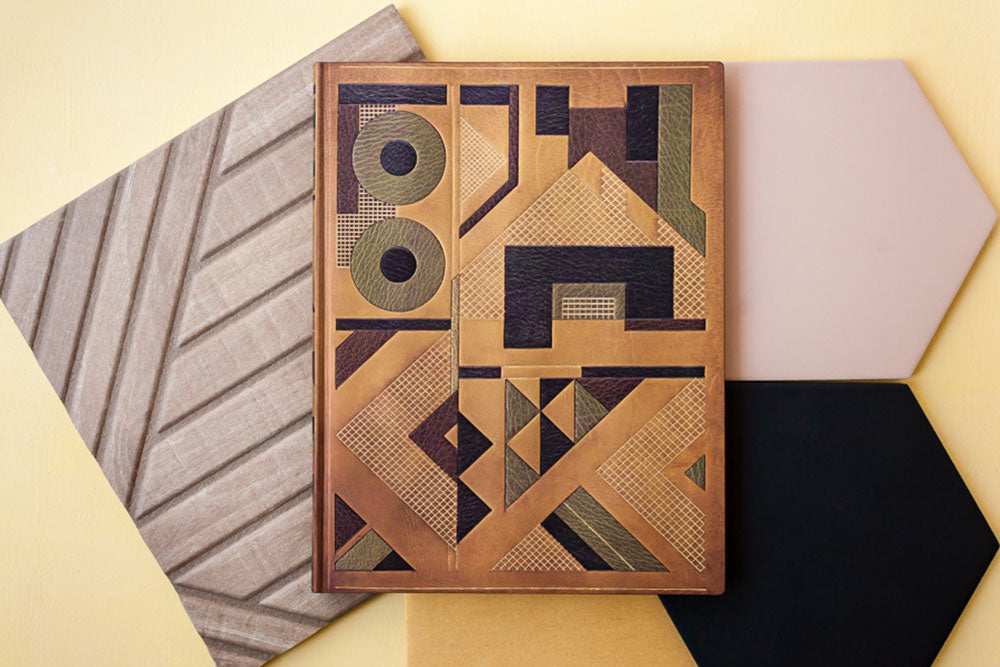 Paperblanks Moutarde Ultra Softback Flexi Journal – Plain, 176 Pages – design detail