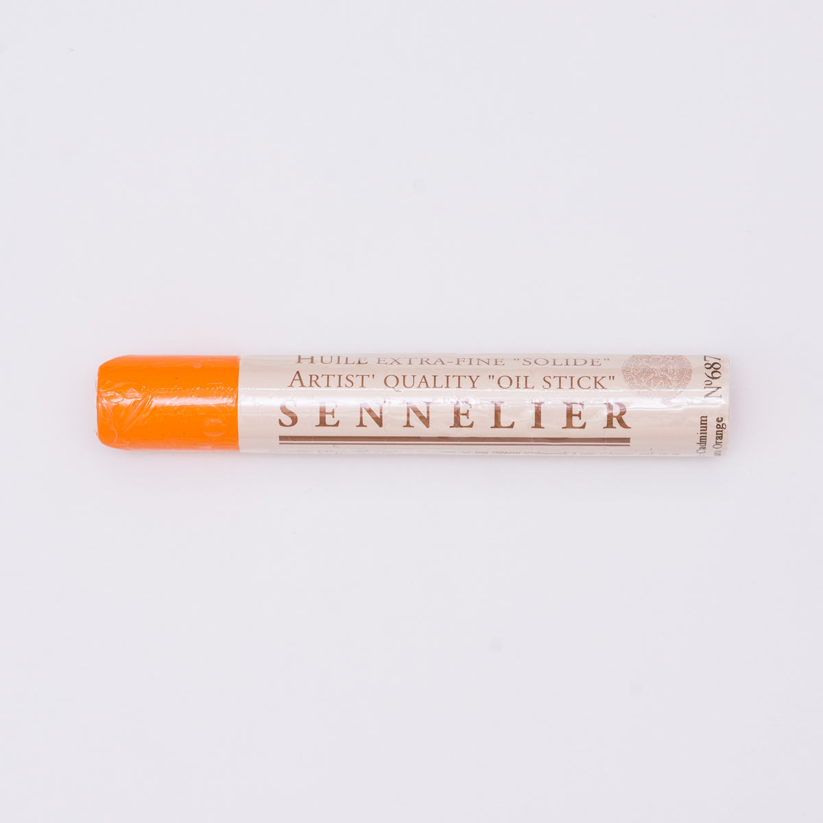Sennelier Oil Stick 38ml – Cadmium Orange 687