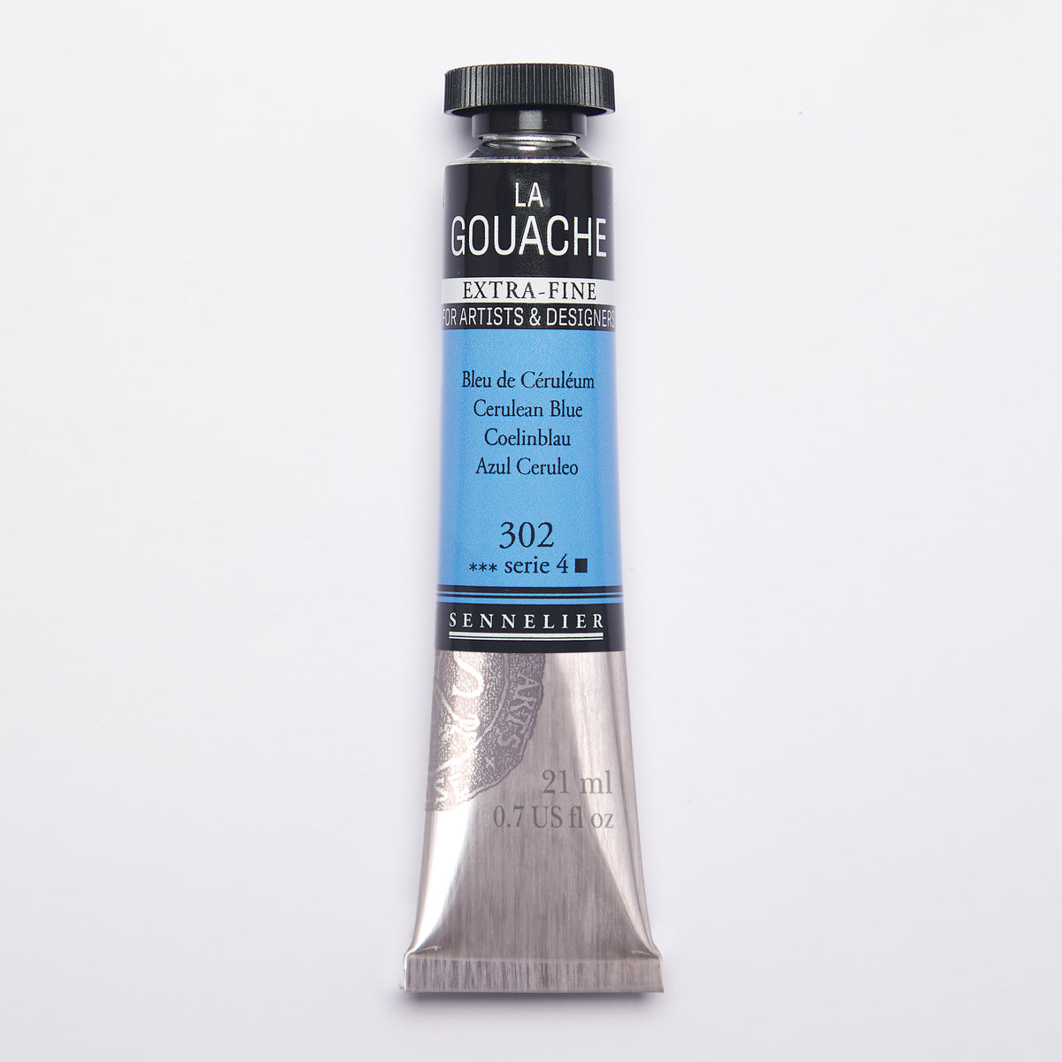 Sennelier Artist Gouache 21ml – Cerulean Blue 302