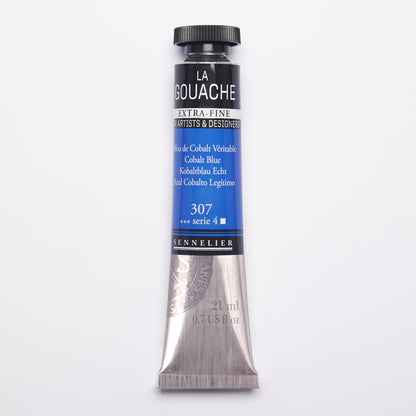 Sennelier Artist Gouache 21ml – Cobalt Blue 307