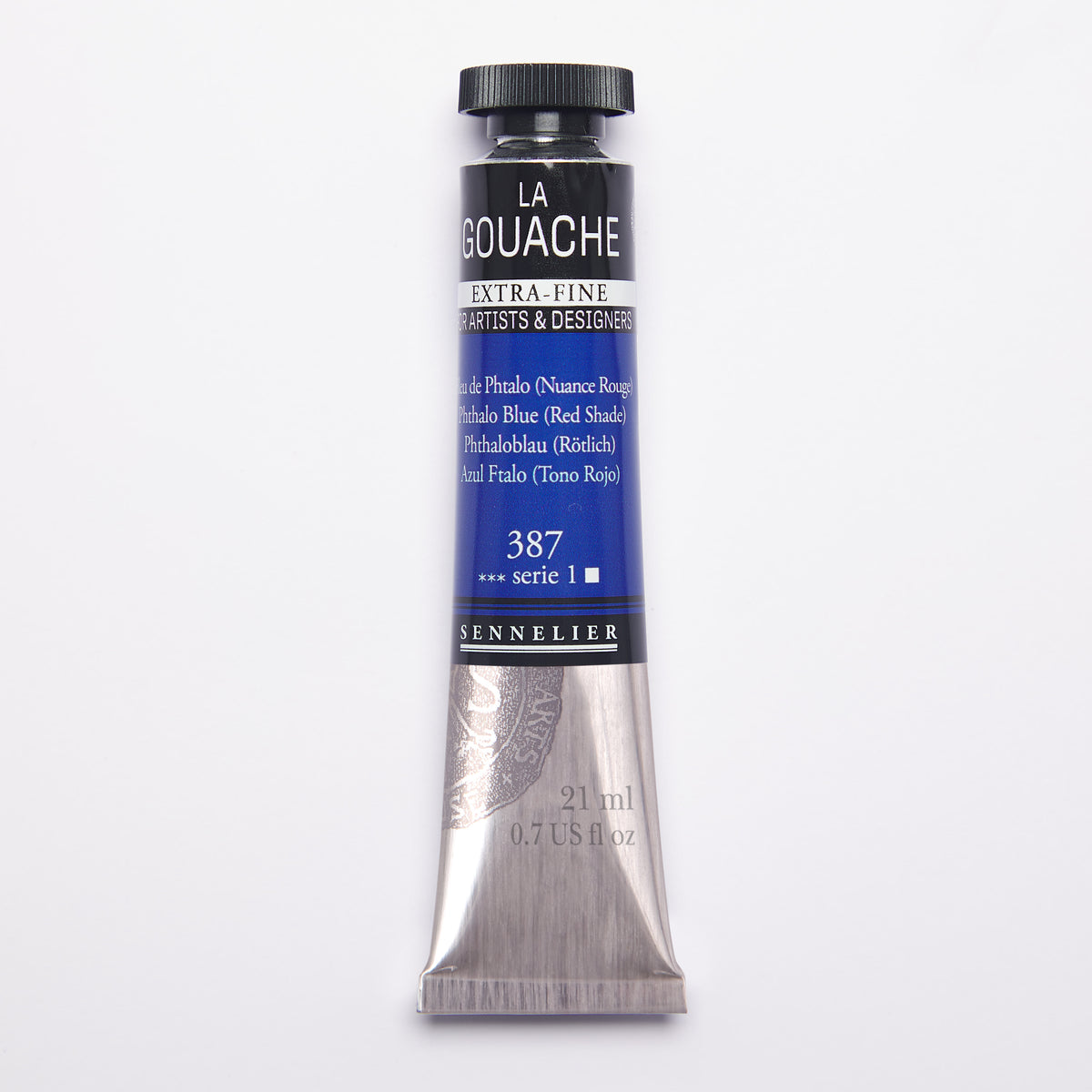 Sennelier Artist Gouache 21ml – Phthalo Blue (Red Shade) 387
