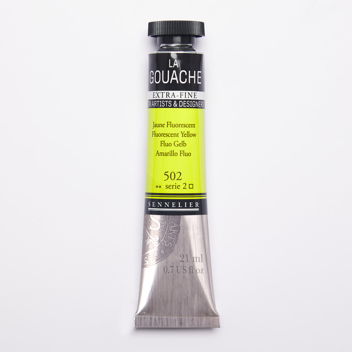 Sennelier Artist Gouache 21ml – Fluorescent Yellow 502