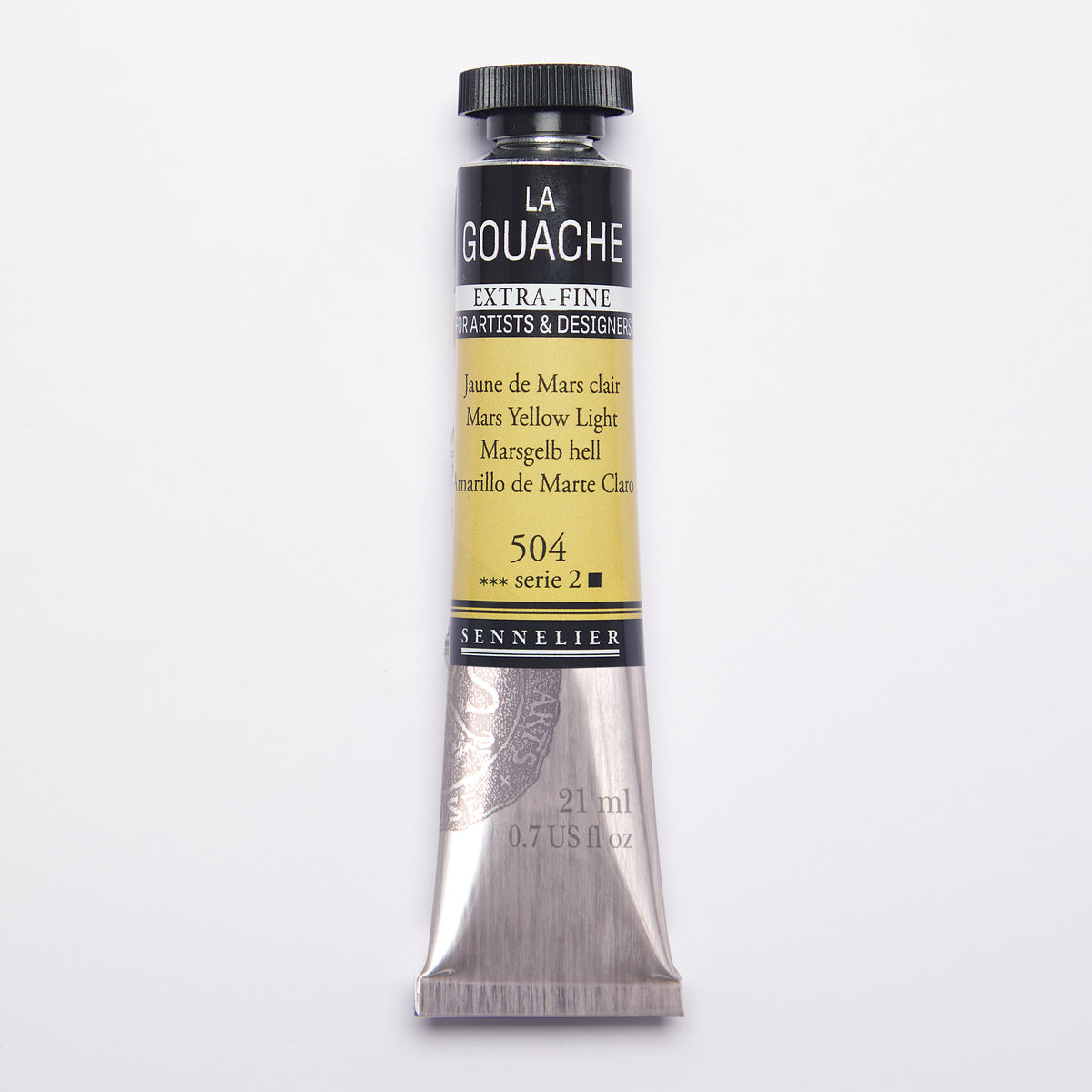 Sennelier Artist Gouache 21ml – Mars Yellow Light 504