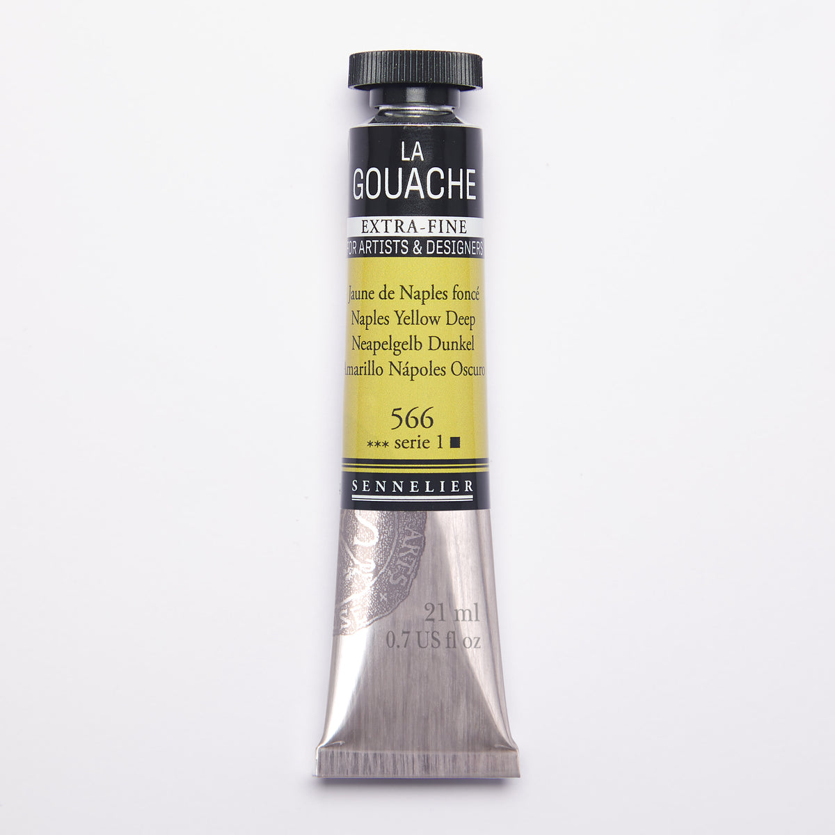 Sennelier Artist Gouache 21ml – Naples Yellow Deep 566