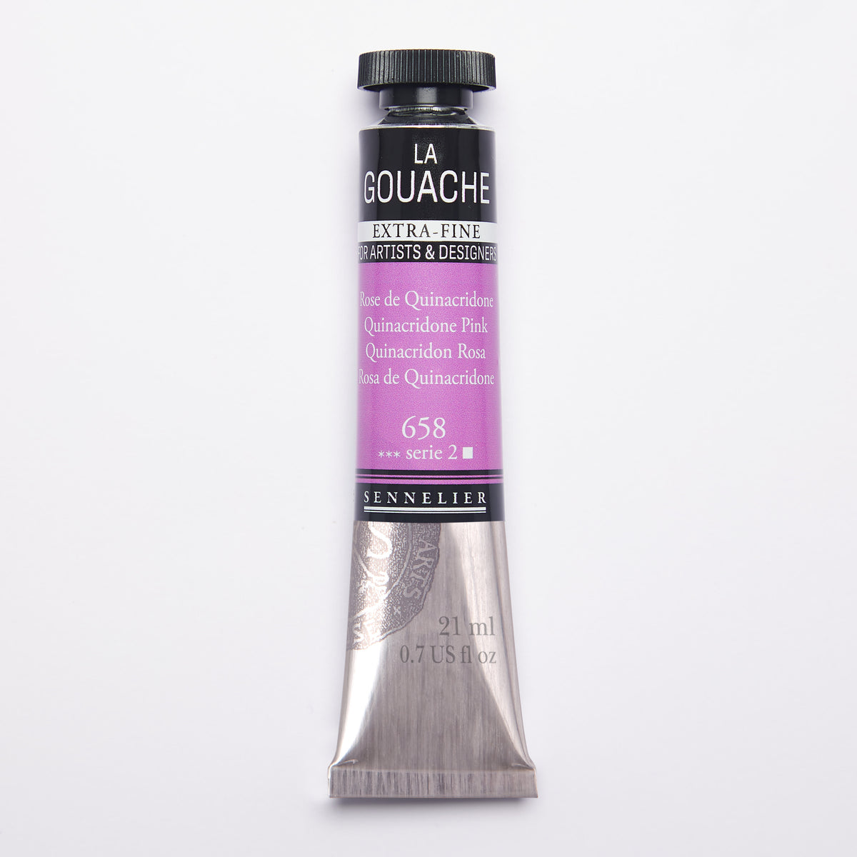 Sennelier Artist Gouache 21ml – Quinacridone Pink 658