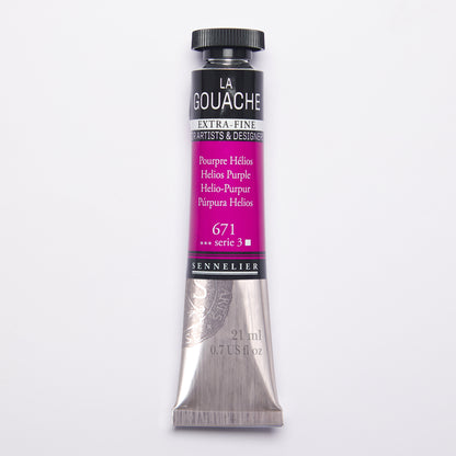 Sennelier Artist Gouache 21ml – Helios Purple 671