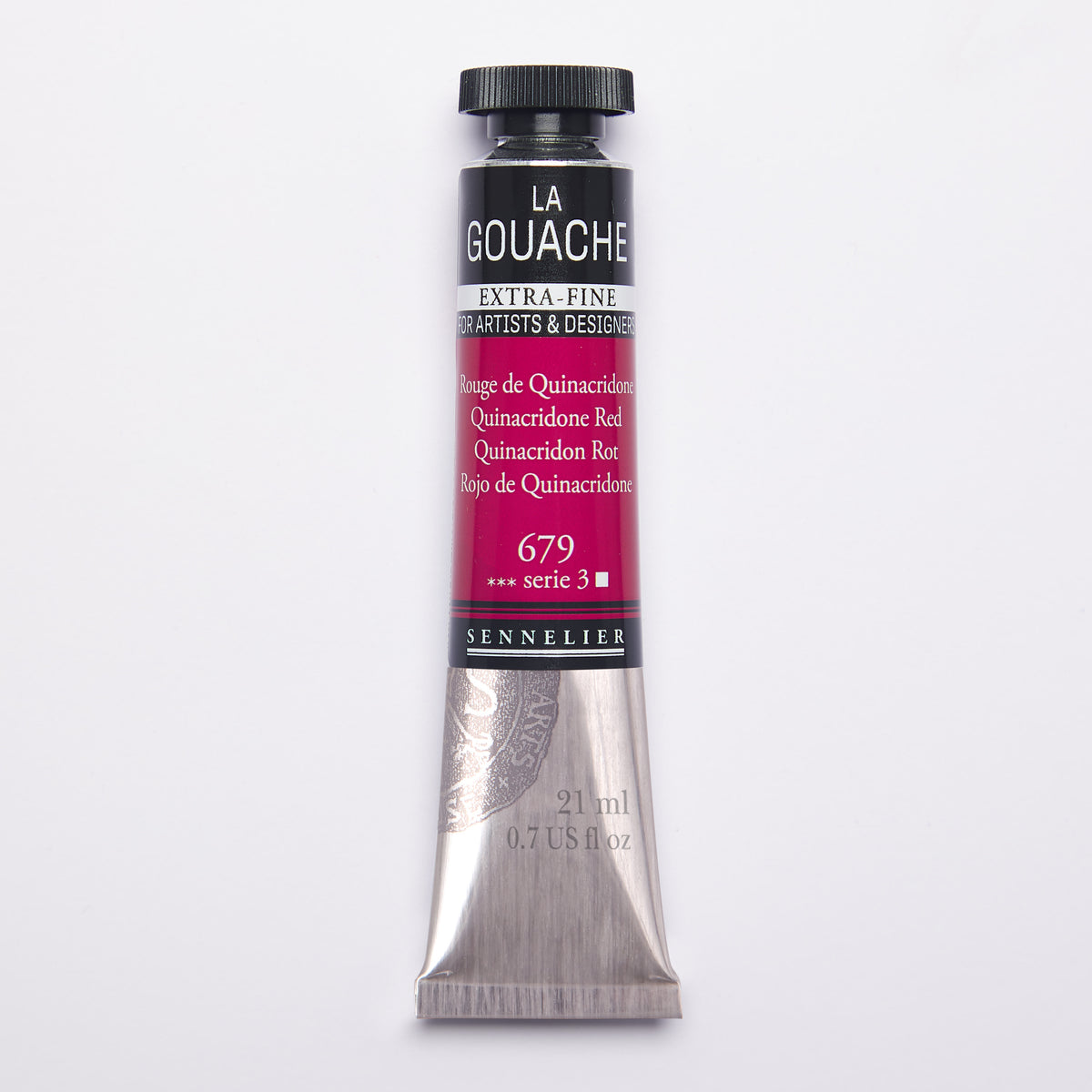Sennelier Artist Gouache 21ml – Quinacridone Red 679