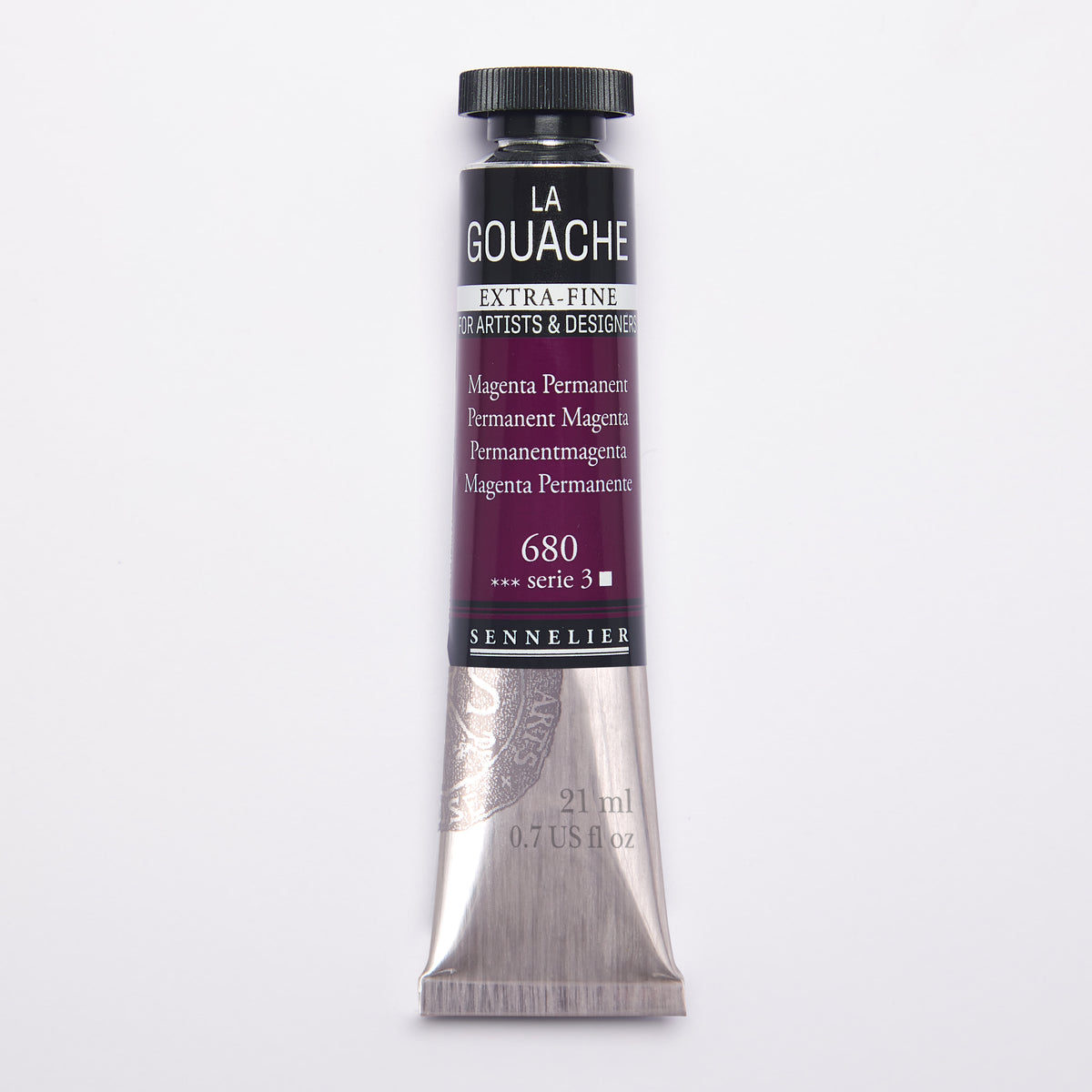 Sennelier Artist Gouache 21ml – Permanent Magenta 680