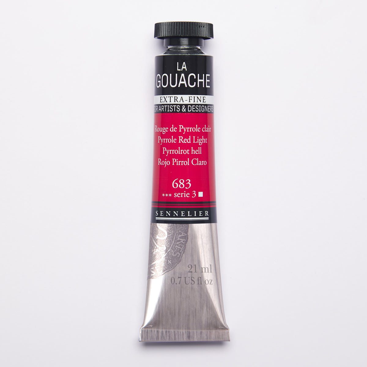 Sennelier Artist Gouache 21ml – Pyrrole Red Light 683