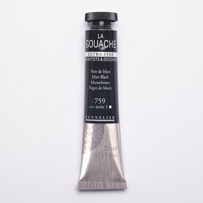 Sennelier Artist Gouache 21ml – Mars Black 759
