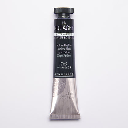 Sennelier Artist Gouache 21ml – Perylene Black 769