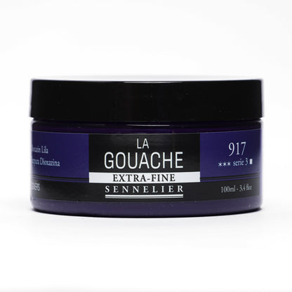 Sennelier Artist Gouache 100ml Pot – Dioxazine Purple 917