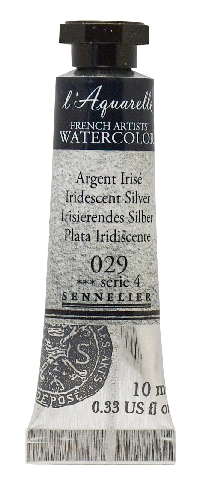 Sennelier Artist Watercolour 10ml Tube – Iridescent Silver 029