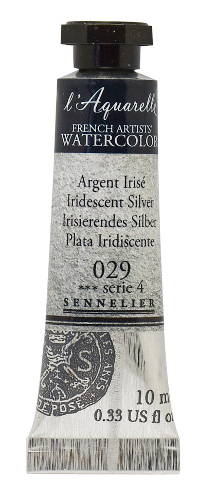 Sennelier Artist Watercolour 10ml Tube – Iridescent Silver 029