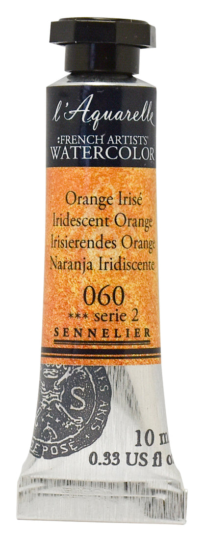 Sennelier Artist Watercolour 10ml Tube – Iridescent Orange 060