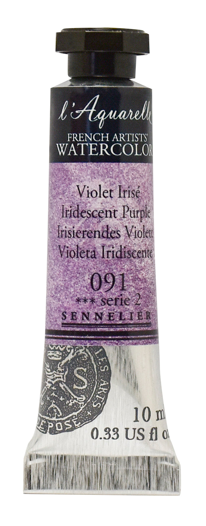 Sennelier Artist Watercolour 10ml Tube – Iridescent Purple 091