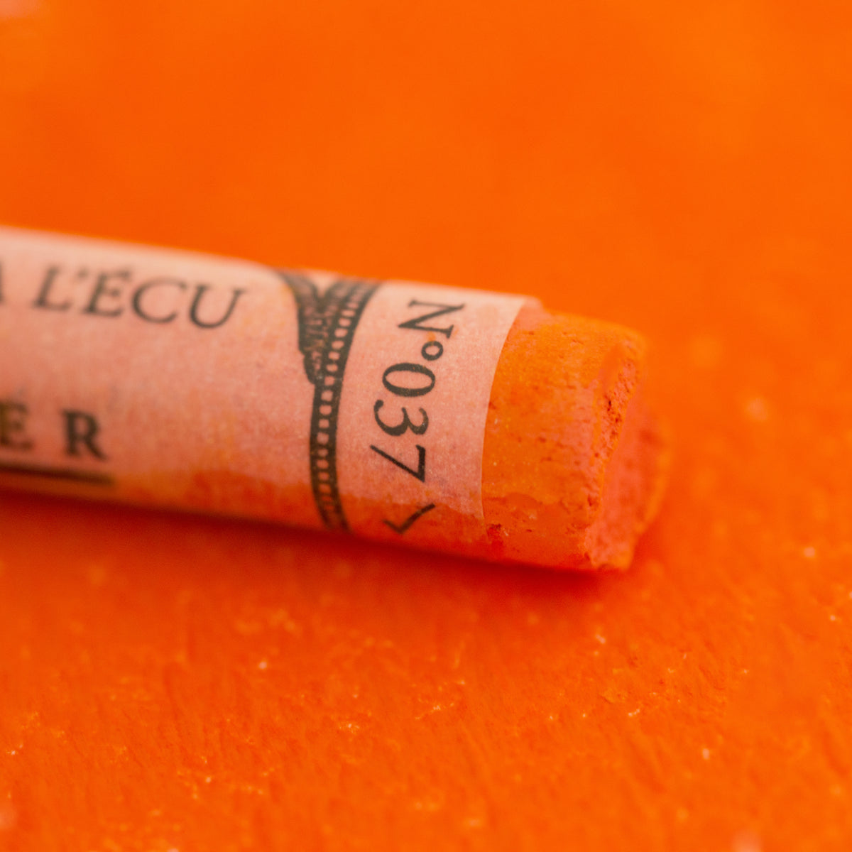 Sennelier Large Soft Pastel – Orange 037