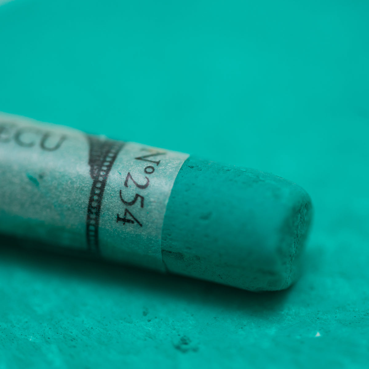 Sennelier Extra-Fine Half Soft Pastel, Single Boxed – Viridian Green 254