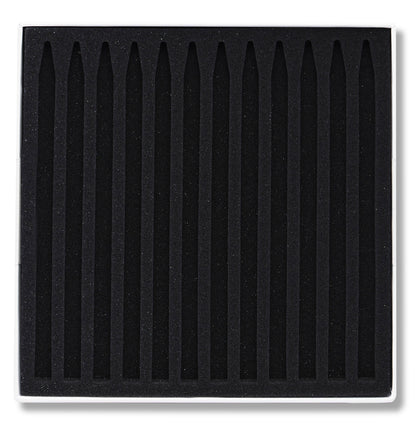 Sennelier Pastel Pencil Set – 12 Assorted with 12 Empty Slots
