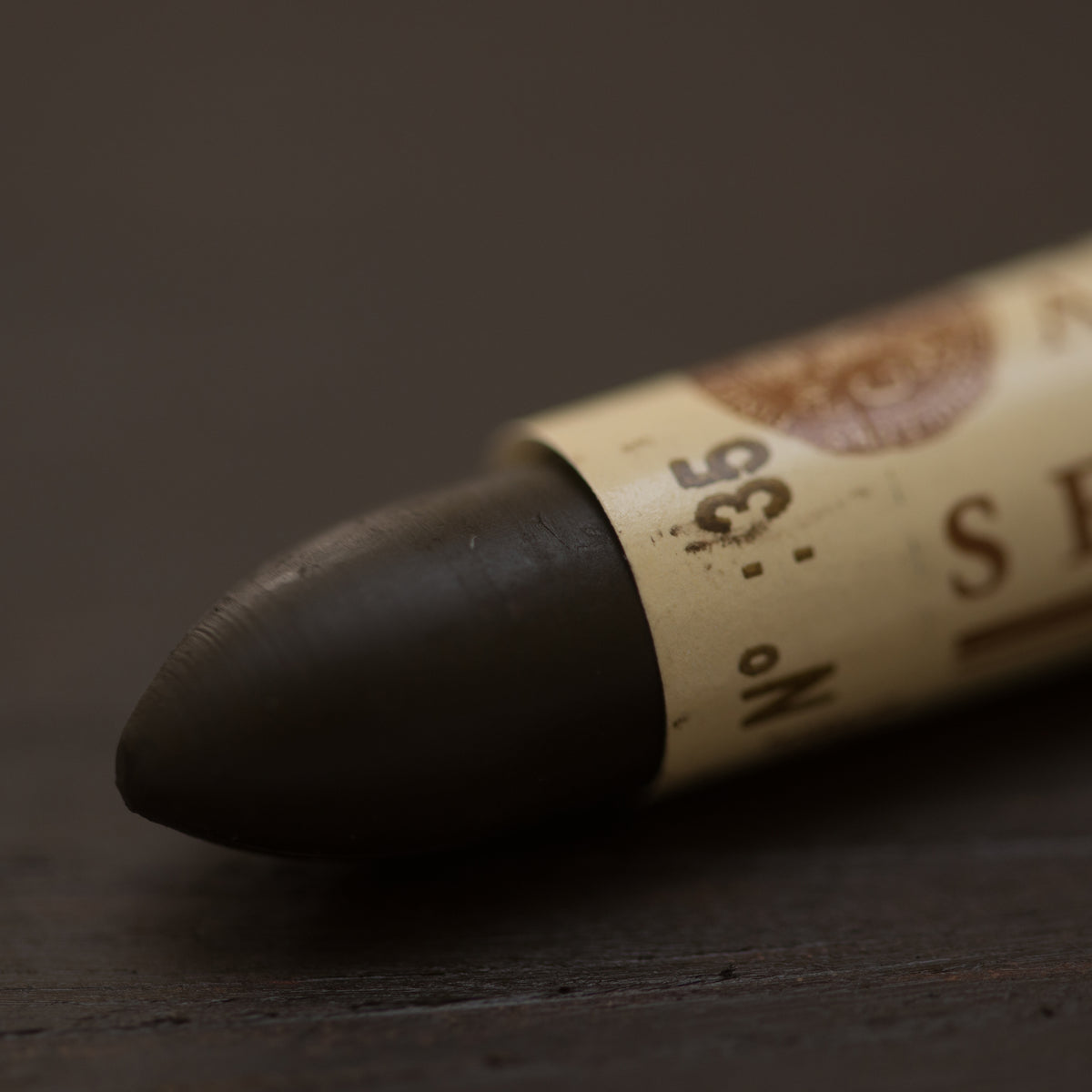 Sennelier Large Oil Pastel – Raw Umber 035
