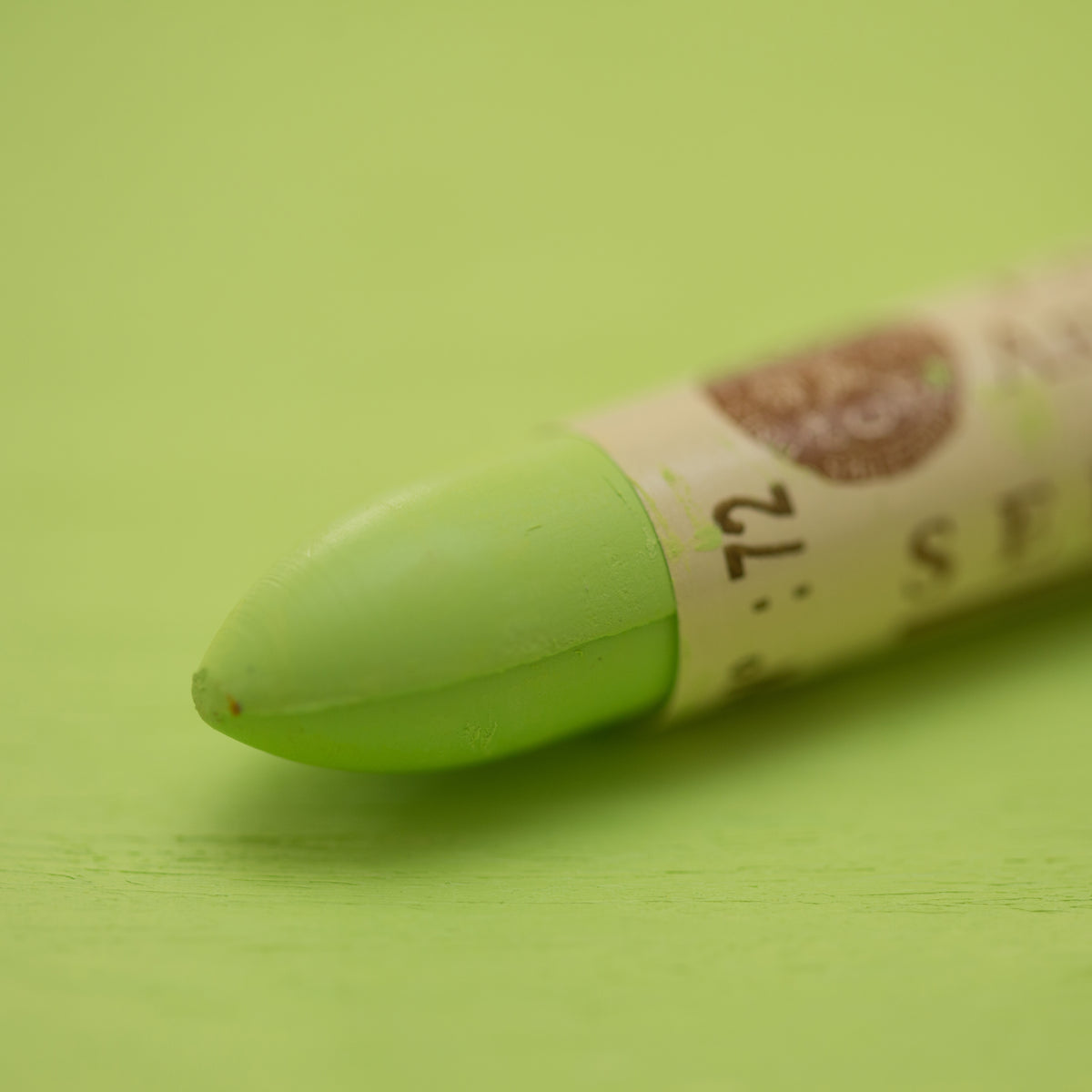 Sennelier Large Oil Pastel – Green Yellow Light 072