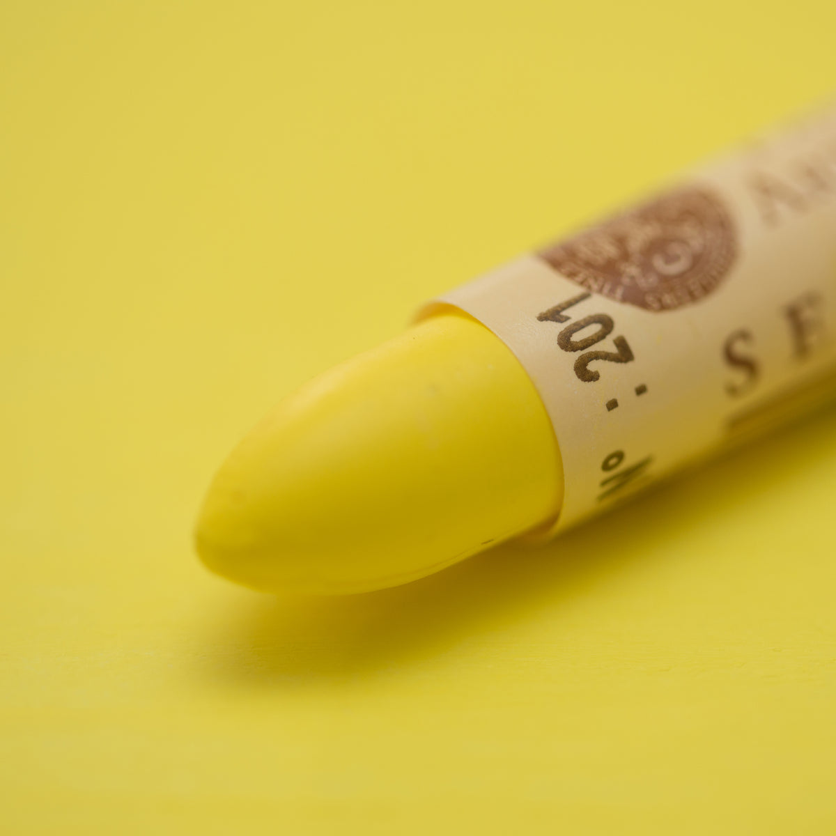 Sennelier Large Oil Pastel – Nickel Yellow 201