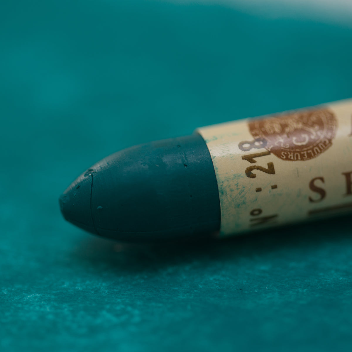 Sennelier Large Oil Pastel – Prussian Green 218