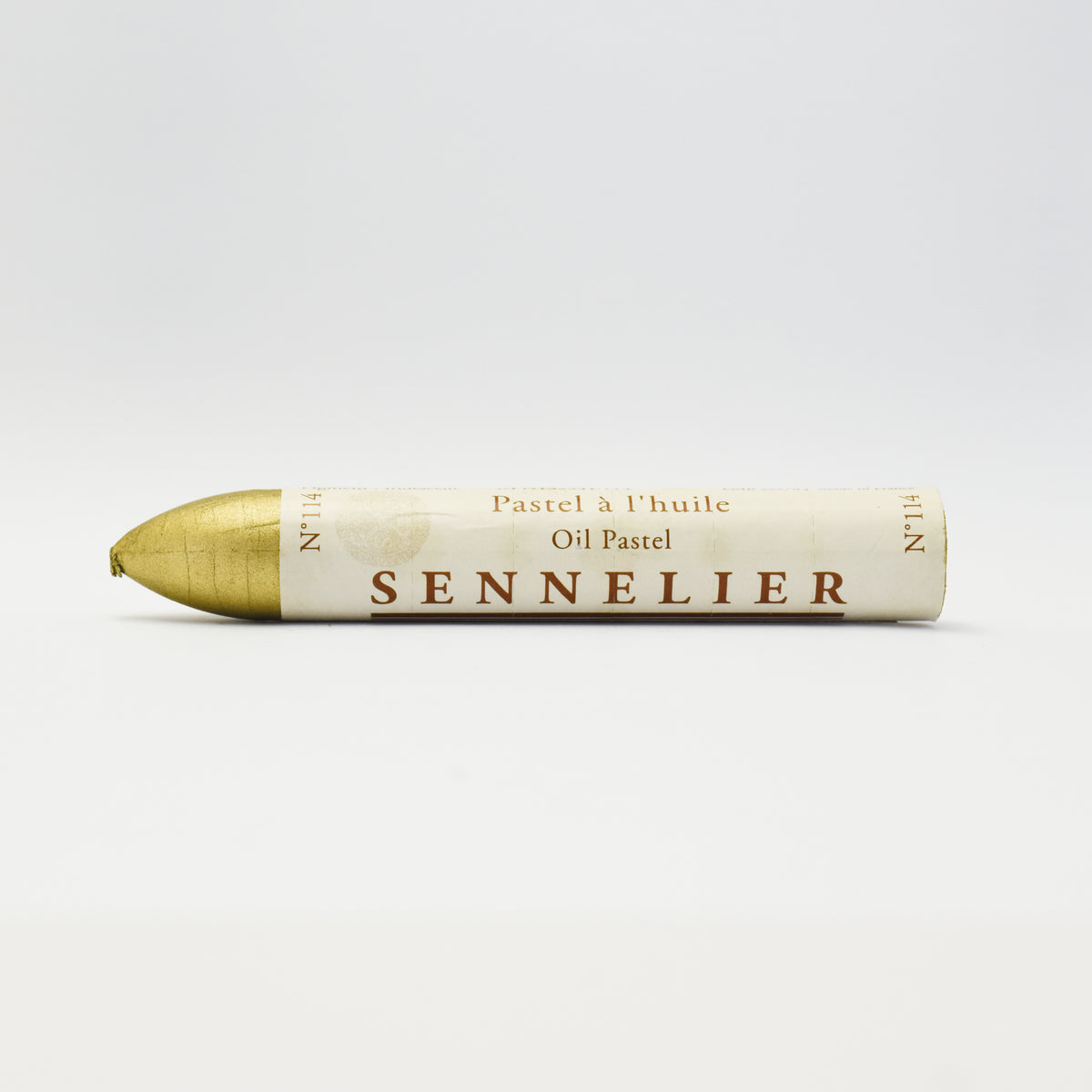 Sennelier Large Oil Pastel – Iridescent Rich Gold 114