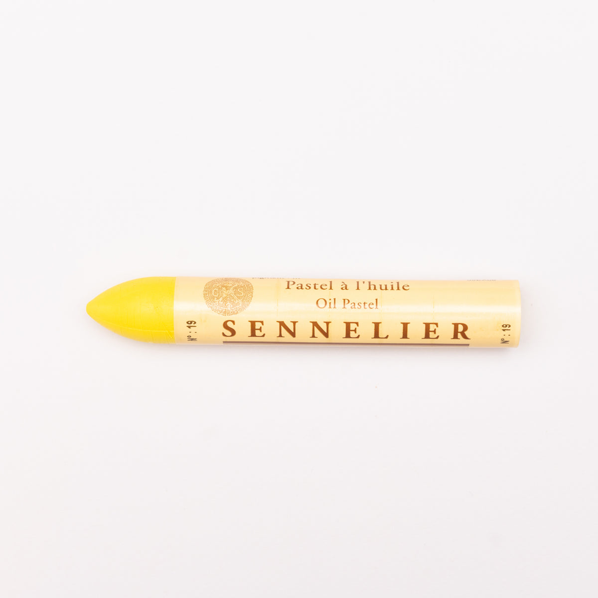 Sennelier Large Oil Pastel – Lemon Yellow 019