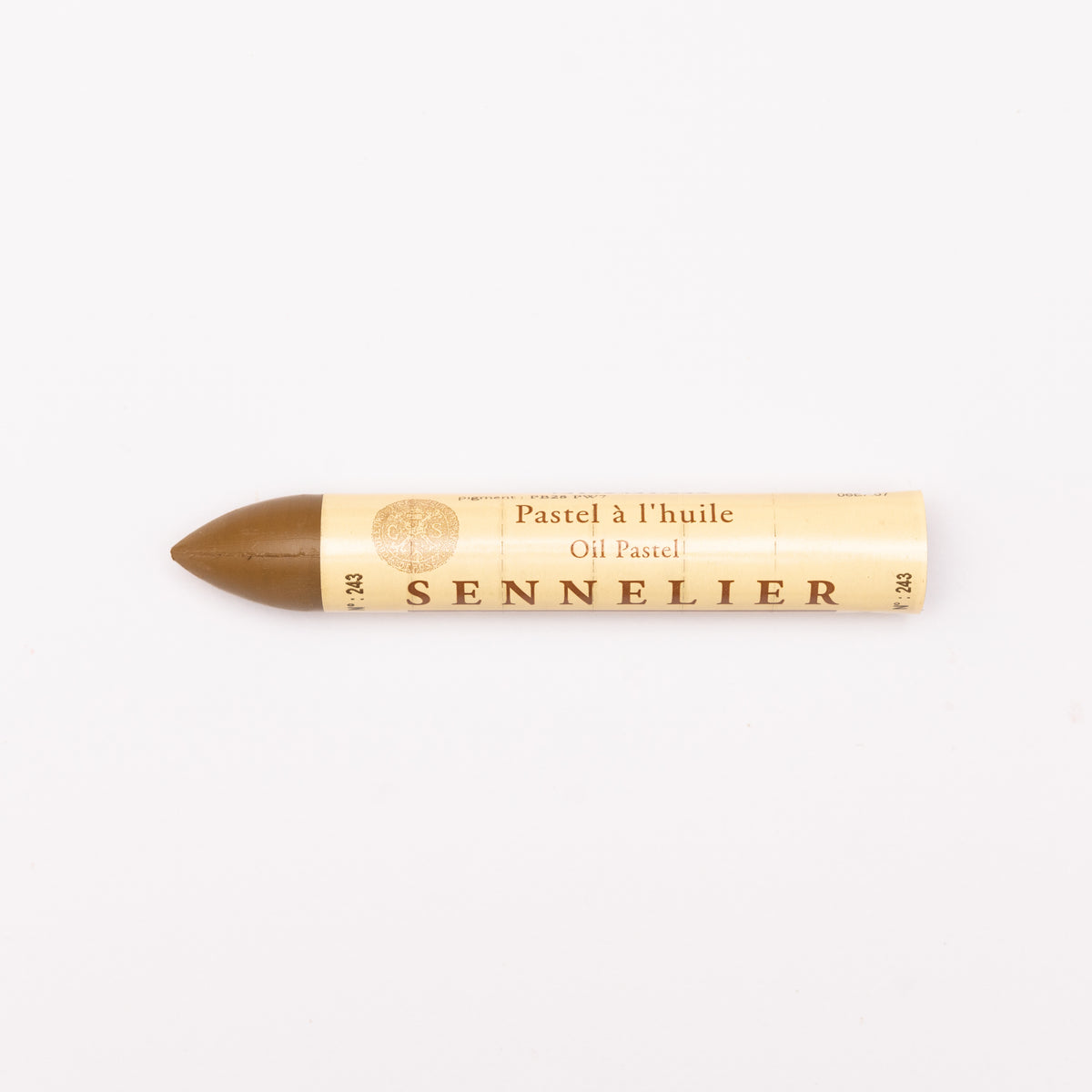 Sennelier Large Oil Pastel – Earth Brown 243