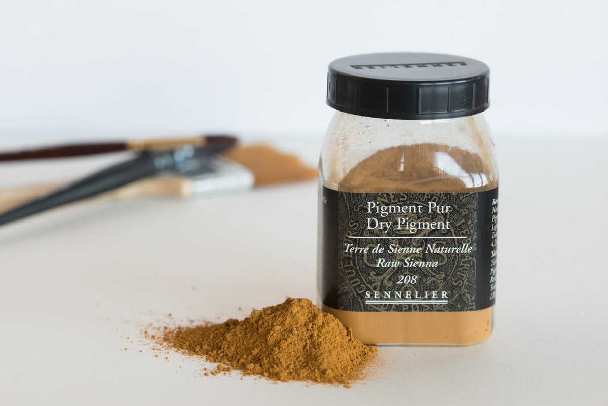 Sennelier Pure Pigment 1kg – Raw Sienna 208