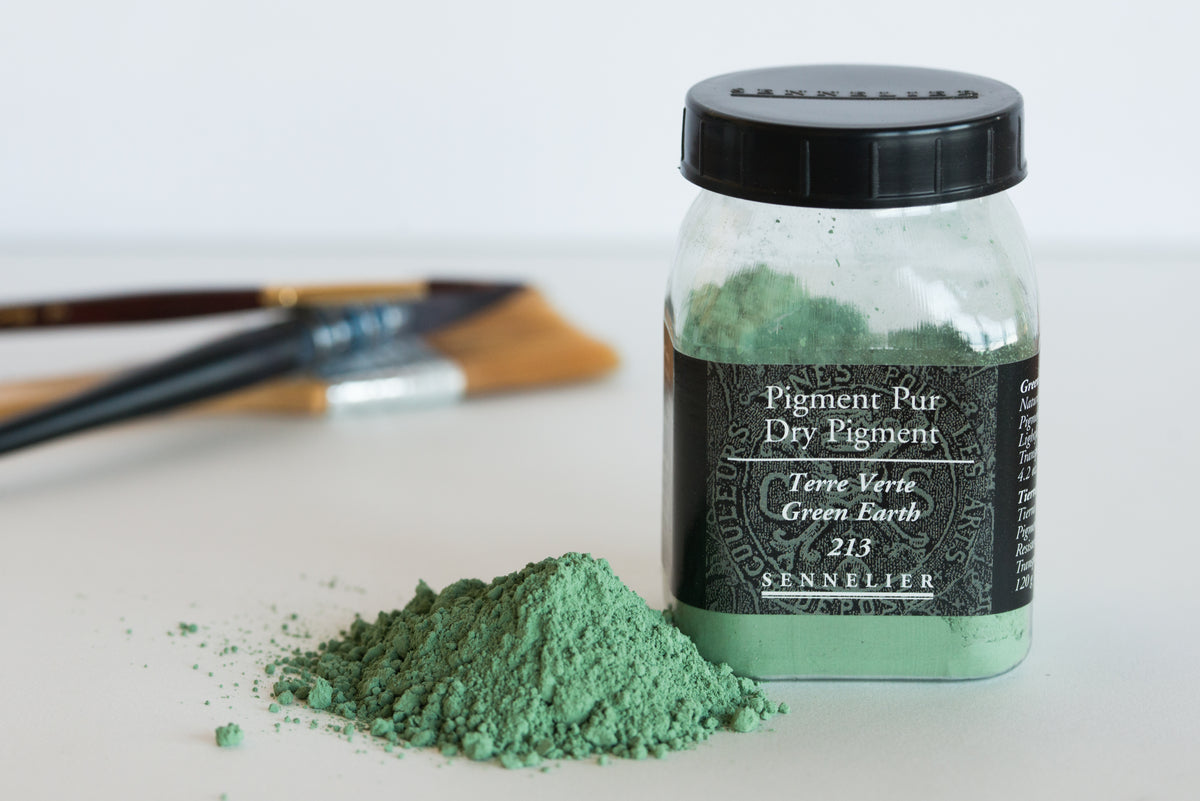 Sennelier Pure Pigment 1kg – Green Earth 213
