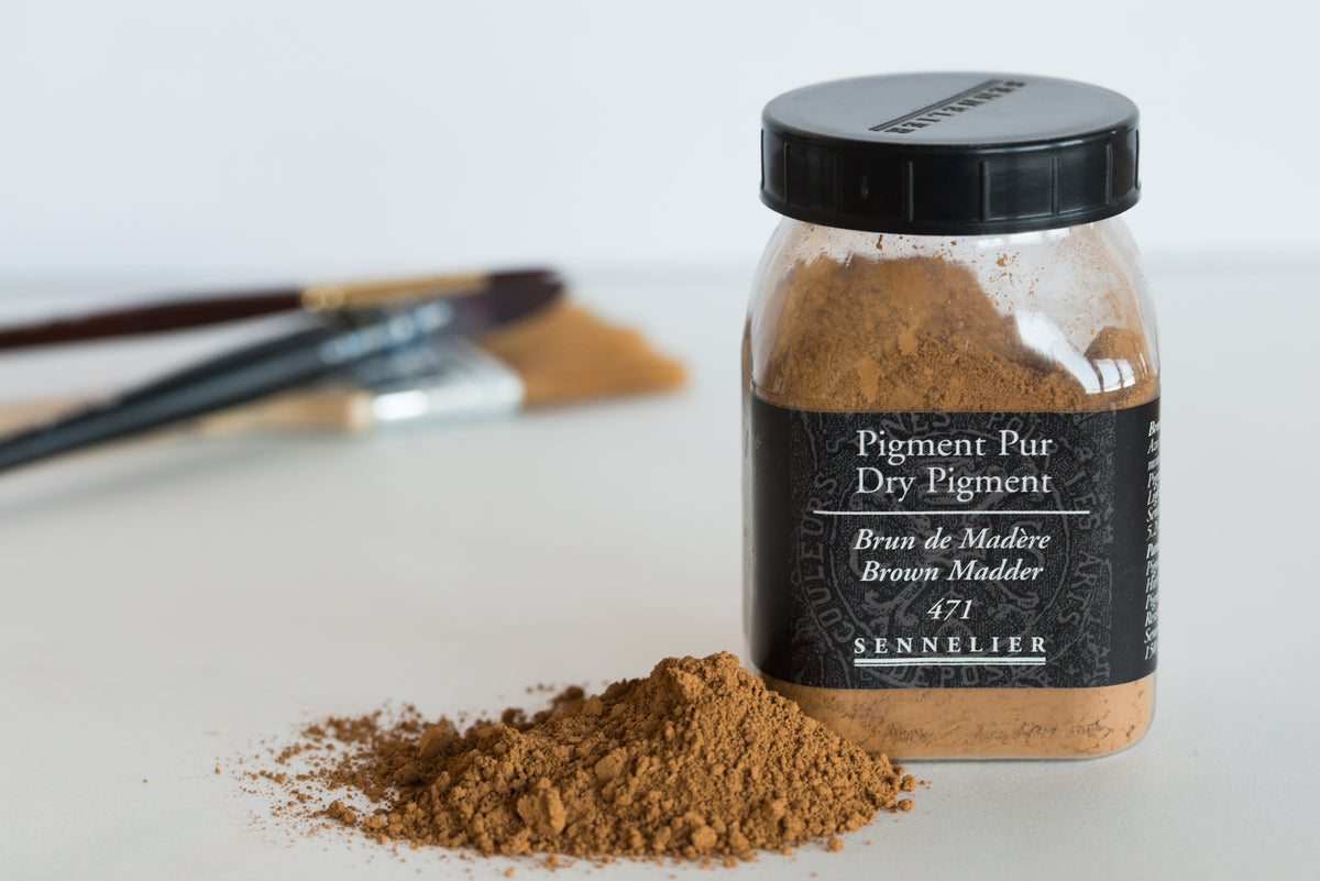 Sennelier Pure Pigment 150g Jar – Madder Brown 471