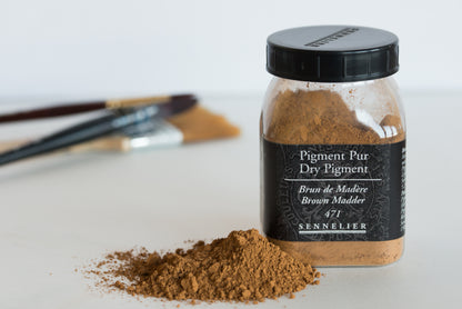 Sennelier Pure Pigment 150g Jar – Madder Brown 471