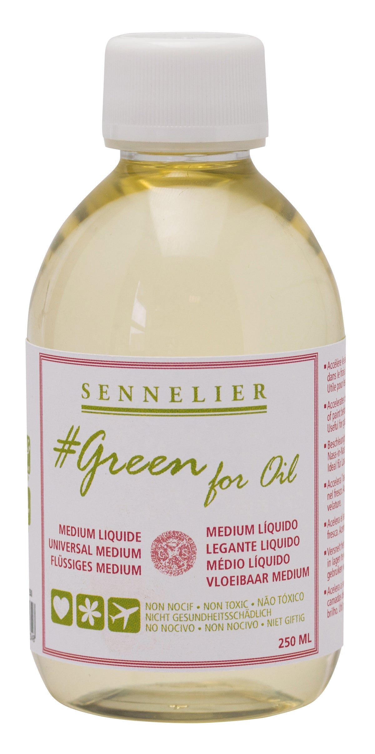 Sennelier Green for Oil Liquid Medium – 250ml