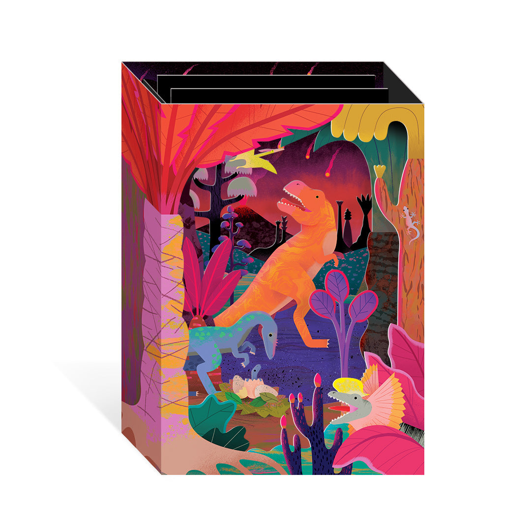 Dinosaurs - Carnivores Pop Up Greeting Card (12101) - ** Free Display Item **