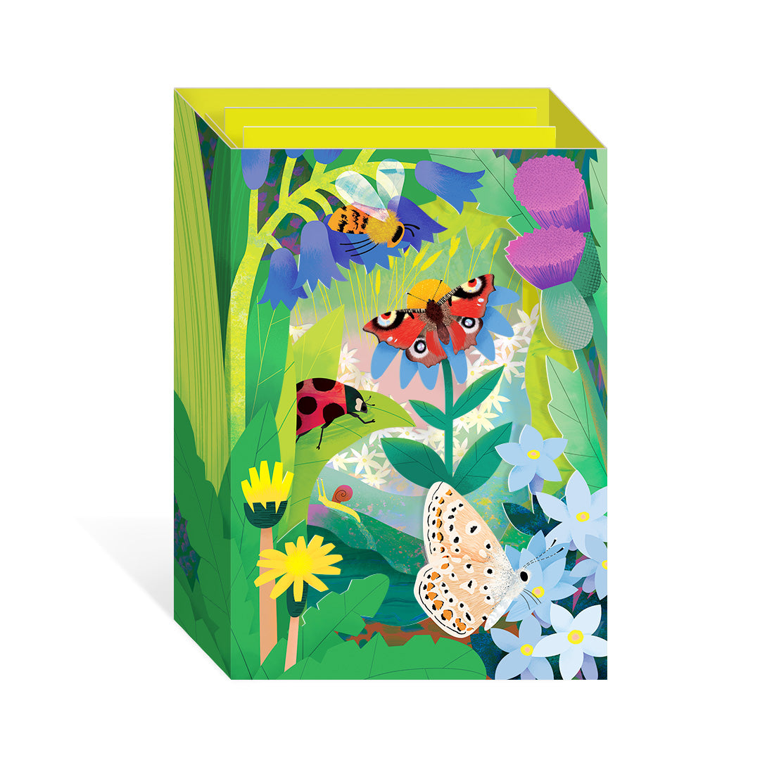 UK Insects Pop Up Greeting Card (12108) - ** Free Display Item **