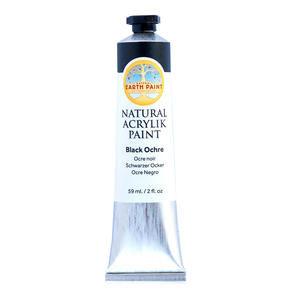 Natural Earth Paint Acrylik 59ml – Black Ochre