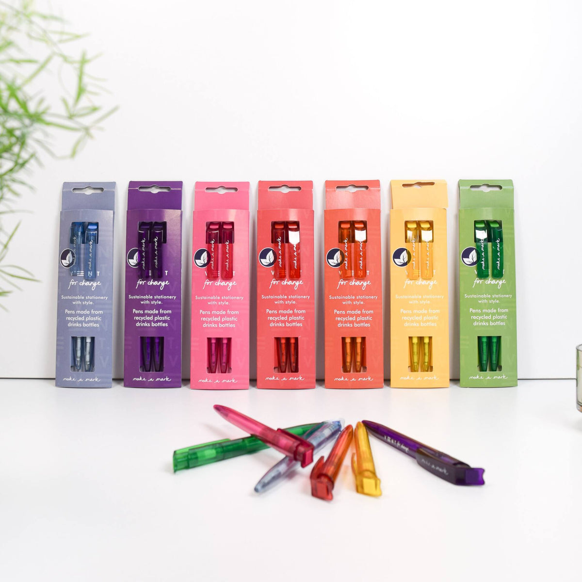 VENT Make a Mark Recycled Ballpoint Pens – Purple