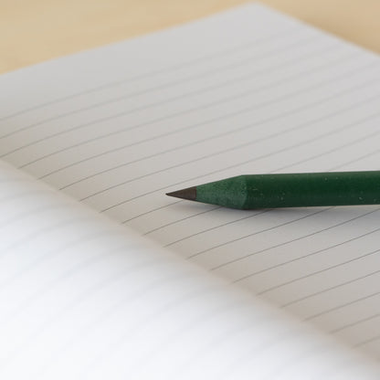 VENT NOTES A5 Recycled Notebook – Olive, Lined