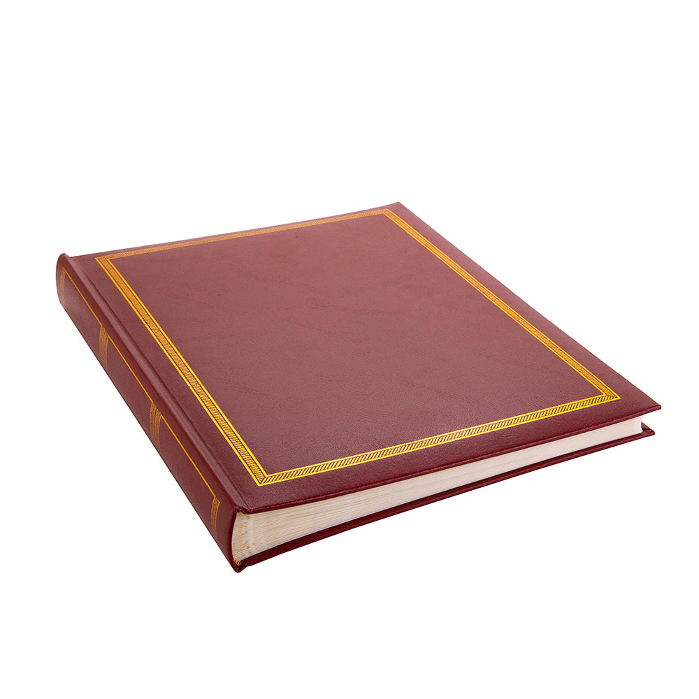 Kenro Sonata Self-Adhesive Photo Album – Red open flat