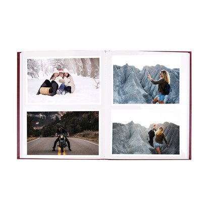 Kenro Sonata Self-Adhesive Photo Album – Red inside