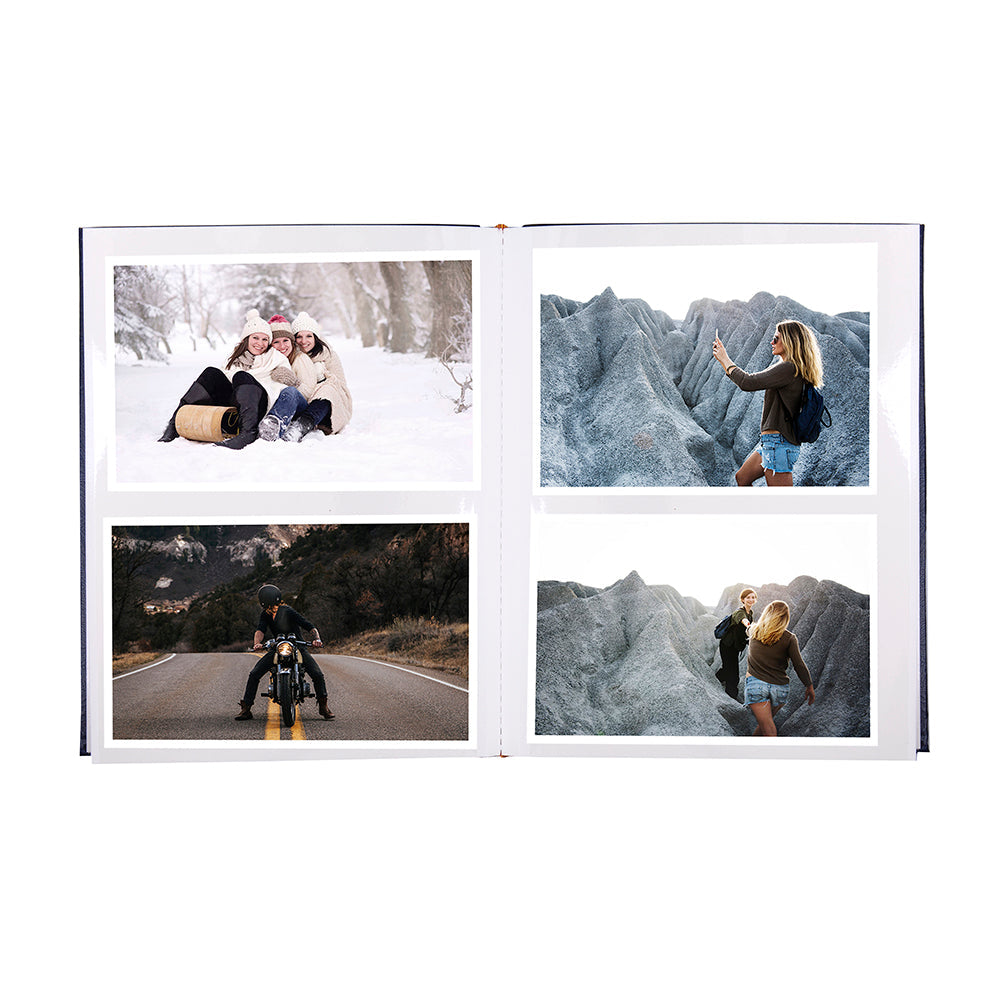 Kenro Sonata Self-Adhesive Photo Album – Blue inside
