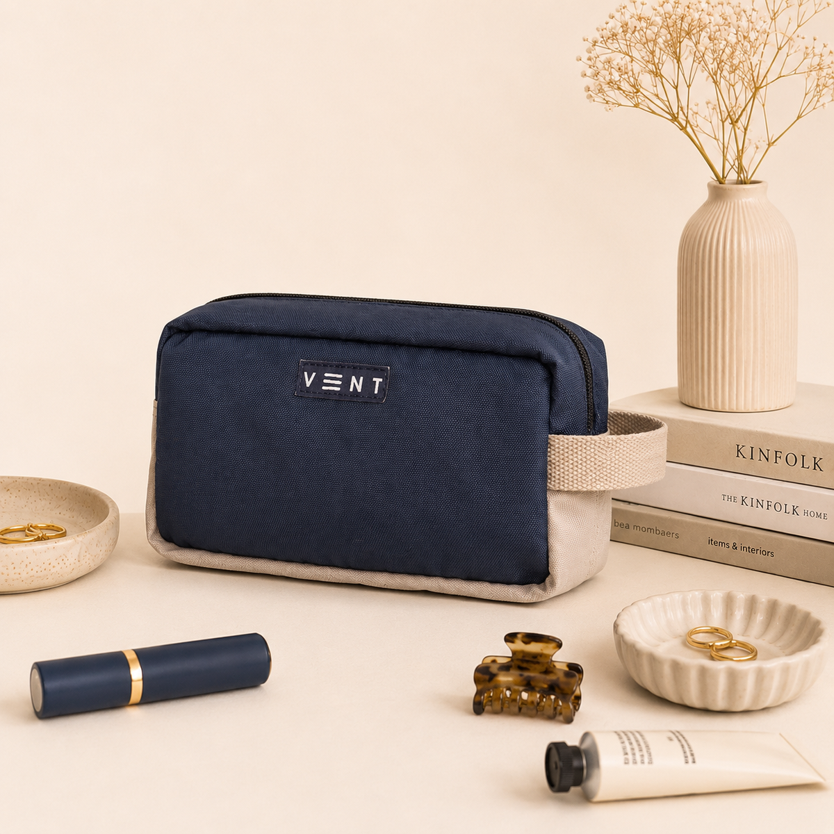 VENT Ocean Bags Wash Bag & Large Stationery Case – Recycled Ocean-Bound Plastic