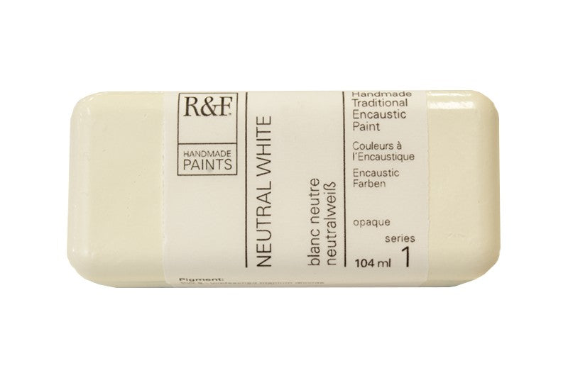 R&F Encaustic Paint 104ml – Neutral White