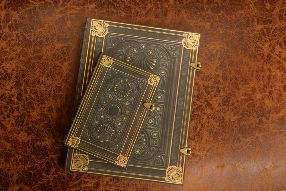 Paperblanks Nocturnelle Grande Hardback Journal – Lined, 240 Pages – design detail